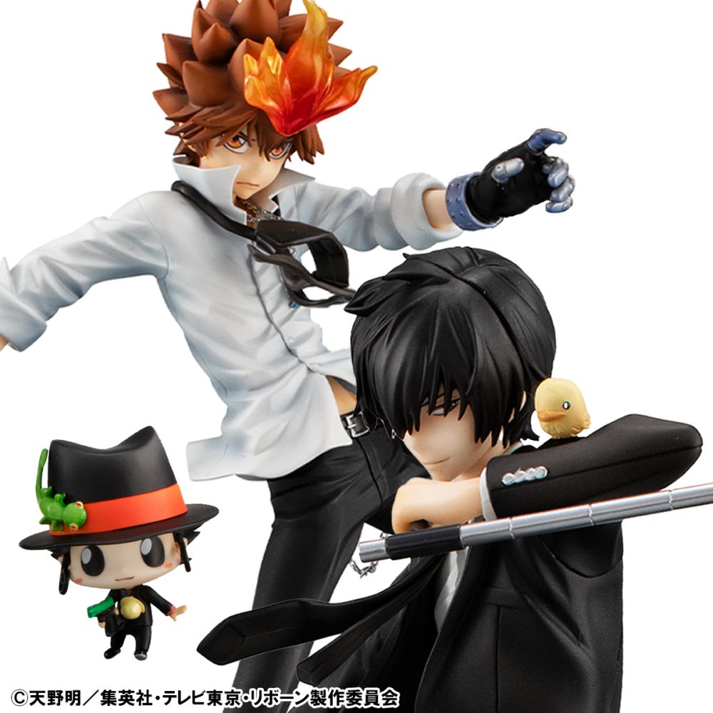 G.E.M. Series Katekyo Hitman Reborn! Tsunayoshi Sawada & Kyoya Hibari & Reborn set (Repeat)