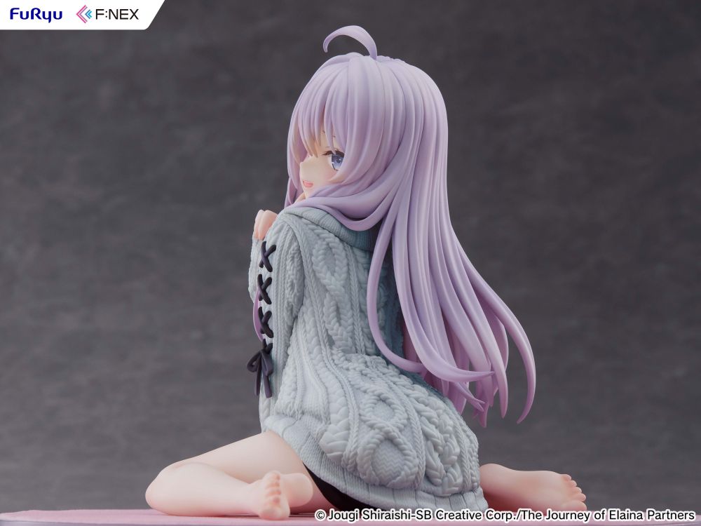 Elaina knit ver. 1/7 Scale Figure  Repaint BLUE