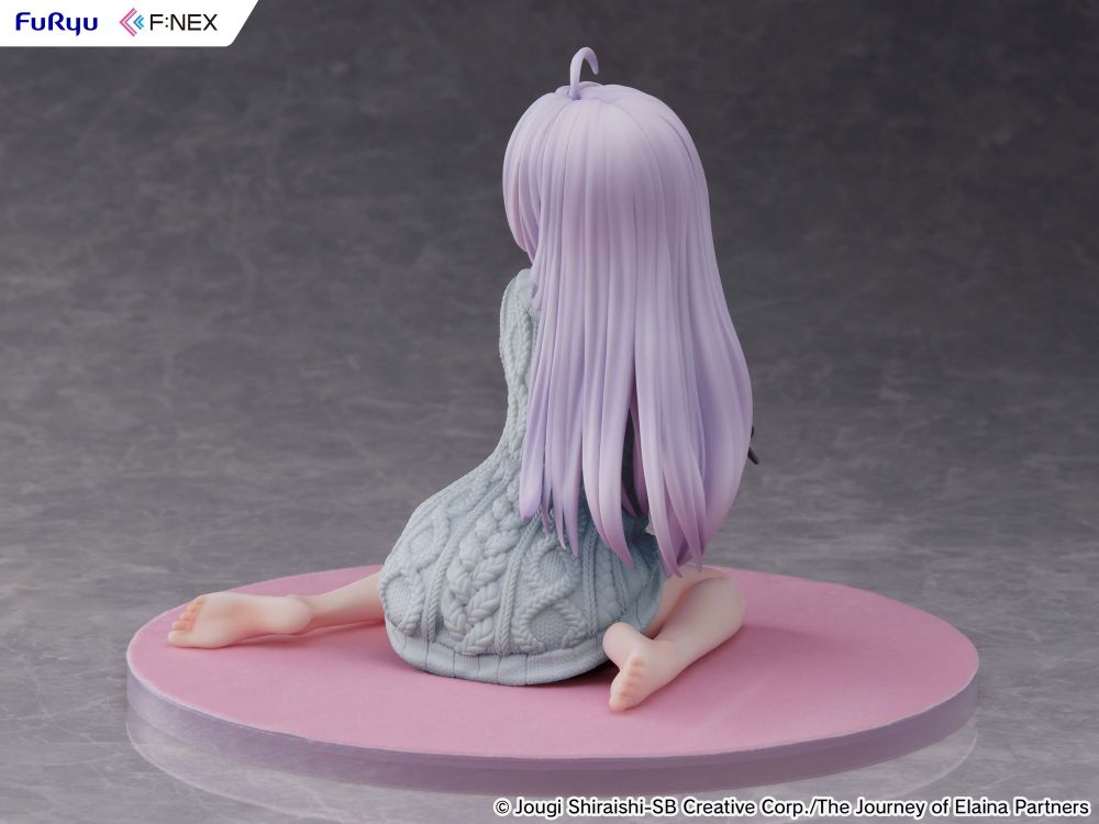 Elaina knit ver. 1/7 Scale Figure  Repaint BLUE