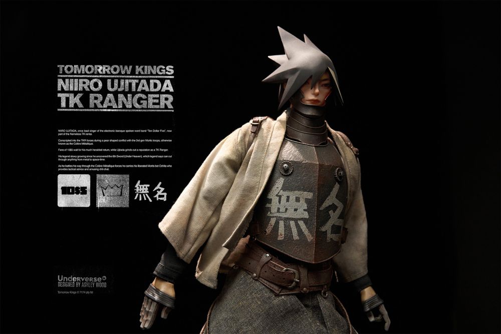 UNDERVERSE TOMORROW KINGS TK RANGER NIIRO UJITADA 1/6 SCALE ACTION FIGURE