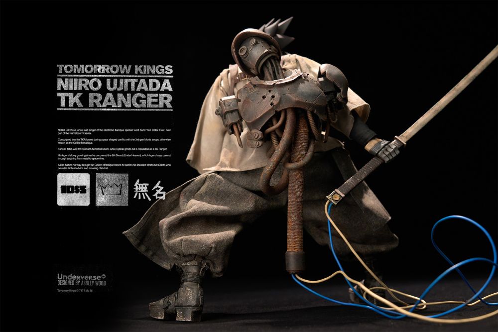 UNDERVERSE TOMORROW KINGS TK RANGER NIIRO UJITADA 1/6 SCALE ACTION FIGURE