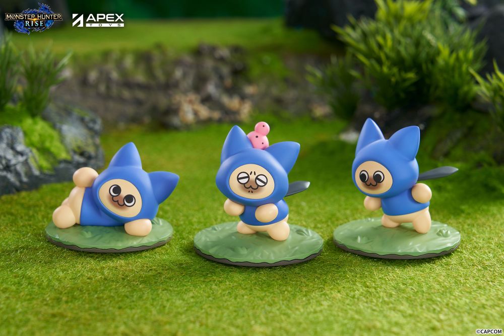 Monster Hunter Rise Felyne "CAT" Blind Box Figure 6Pack BOX