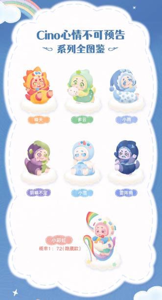 Softopia Cino The Mood Is Unpredictable Soft Vinyl Plush Blind Box
