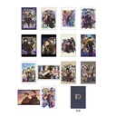 The Great Ace Attorney 10th anniversary Illustration card set with stand