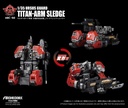 TOYS ALLIANCE LIMITED "ARCHECORE SAGA OF YMIRUS" SERIES 1/35 SCALE ARC-50 URSUS GUARD TITAN-ARM SLEDGE