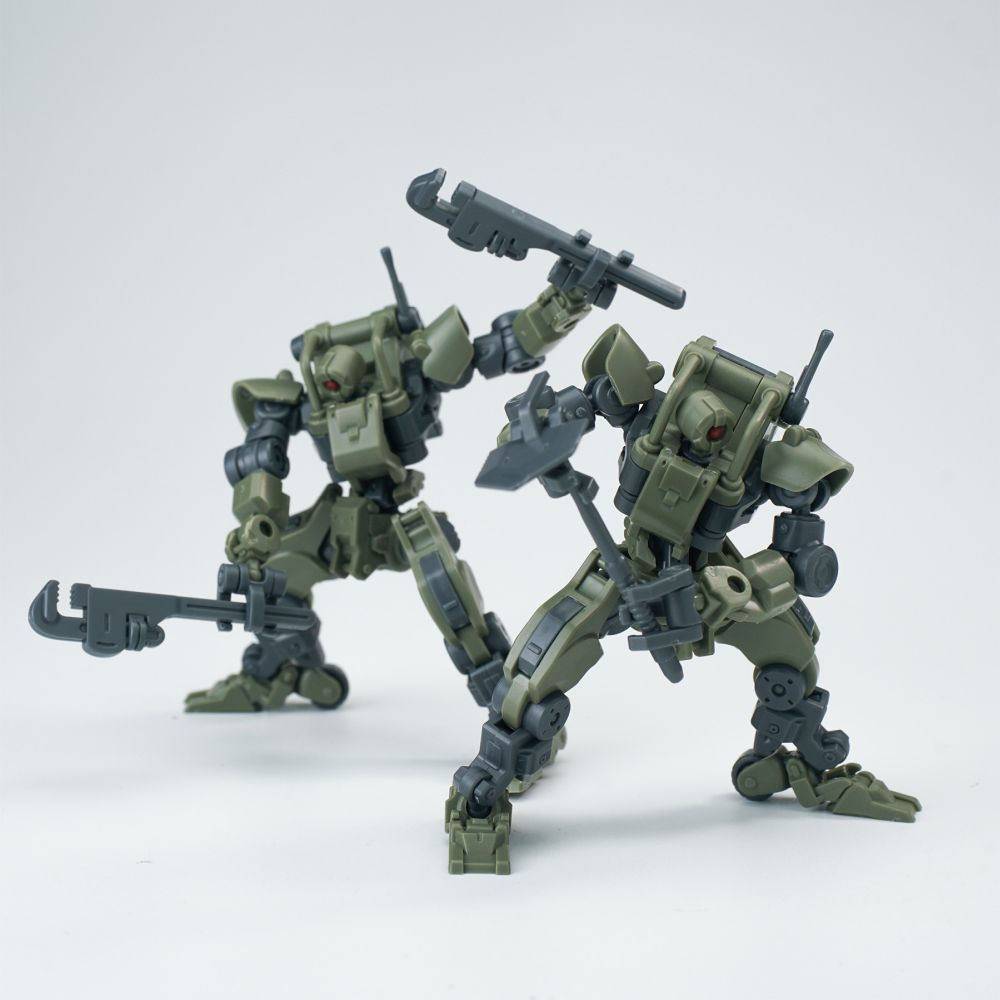 SHEIK MAINLAND COMBAT ENGINEER MARTIN 1/144 SCALE PLASTIC MODEL KIT (GREEN)