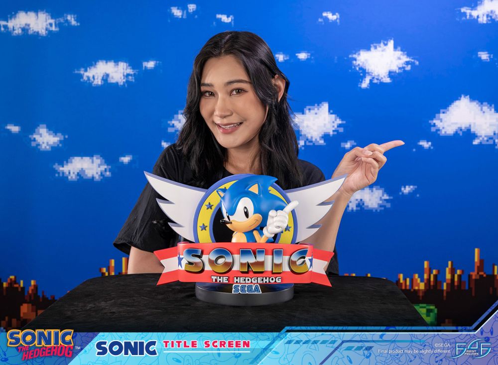 Sonic The Hedgehog - Sonic Title Screen