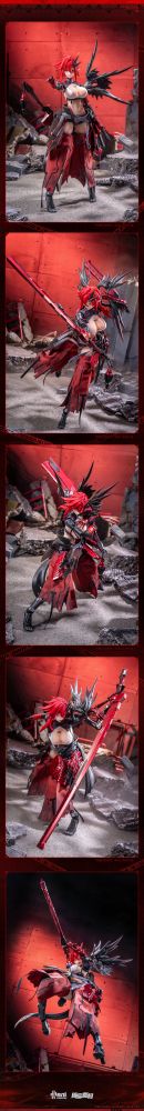 WOLF-MASTIFF FORCE Karas Samurai 1/9 Seamless Action Figure