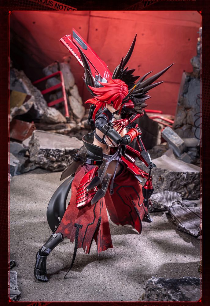 WOLF-MASTIFF FORCE Karas Samurai 1/9 Seamless Action Figure