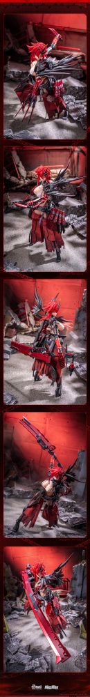WOLF-MASTIFF FORCE Karas Samurai 1/9 Seamless Action Figure