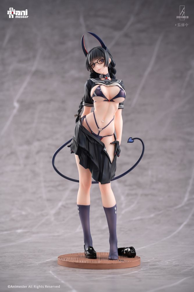 Succubus Class President Reina illustration by Ban!