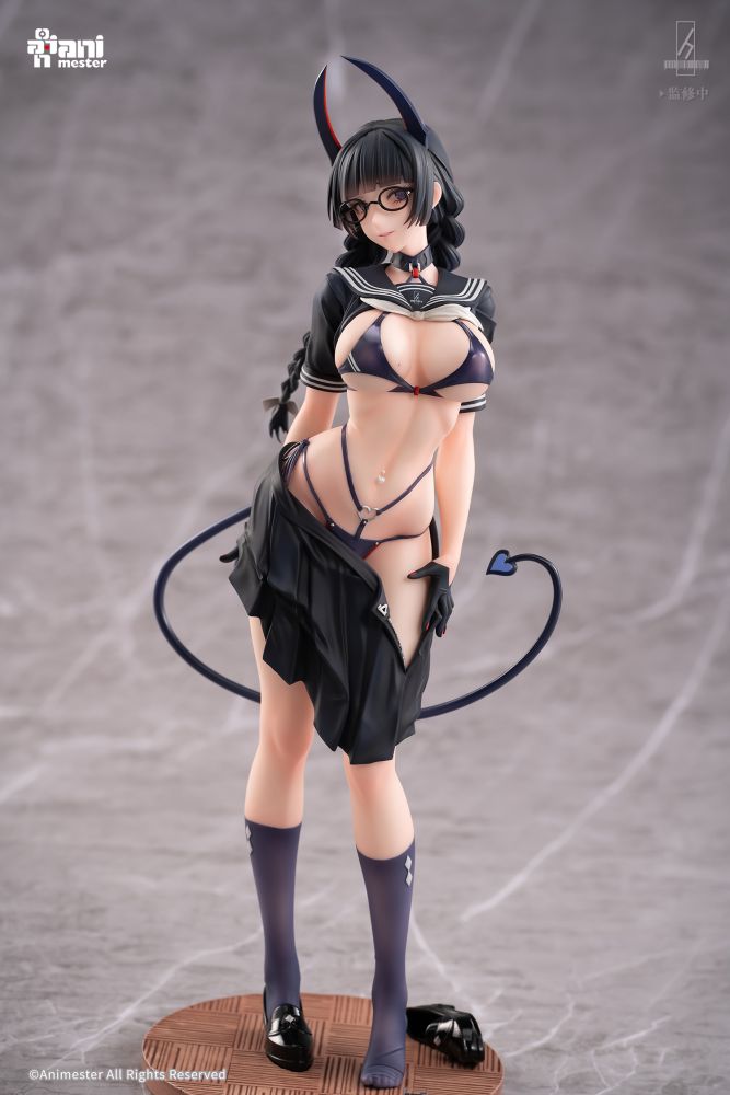 Succubus Class President Reina illustration by Ban!