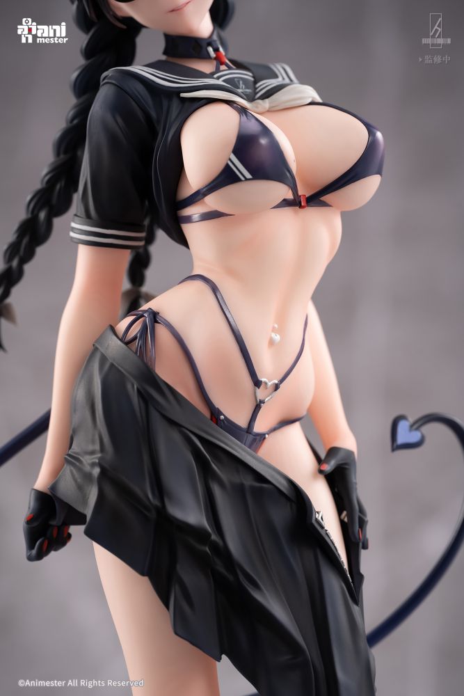 Succubus Class President Reina illustration by Ban!