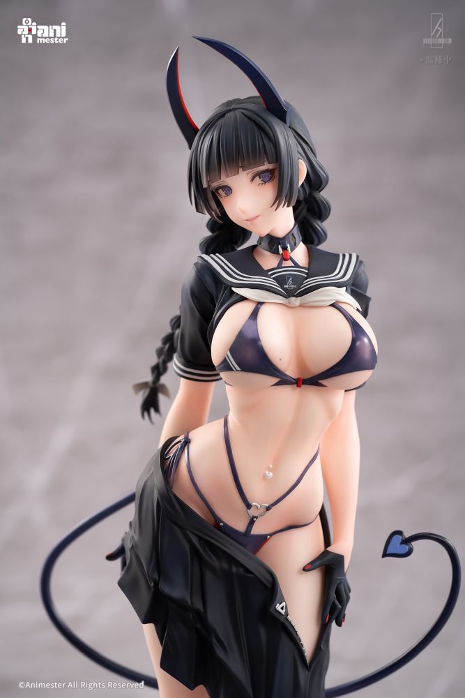 Succubus Class President Reina illustration by Ban!