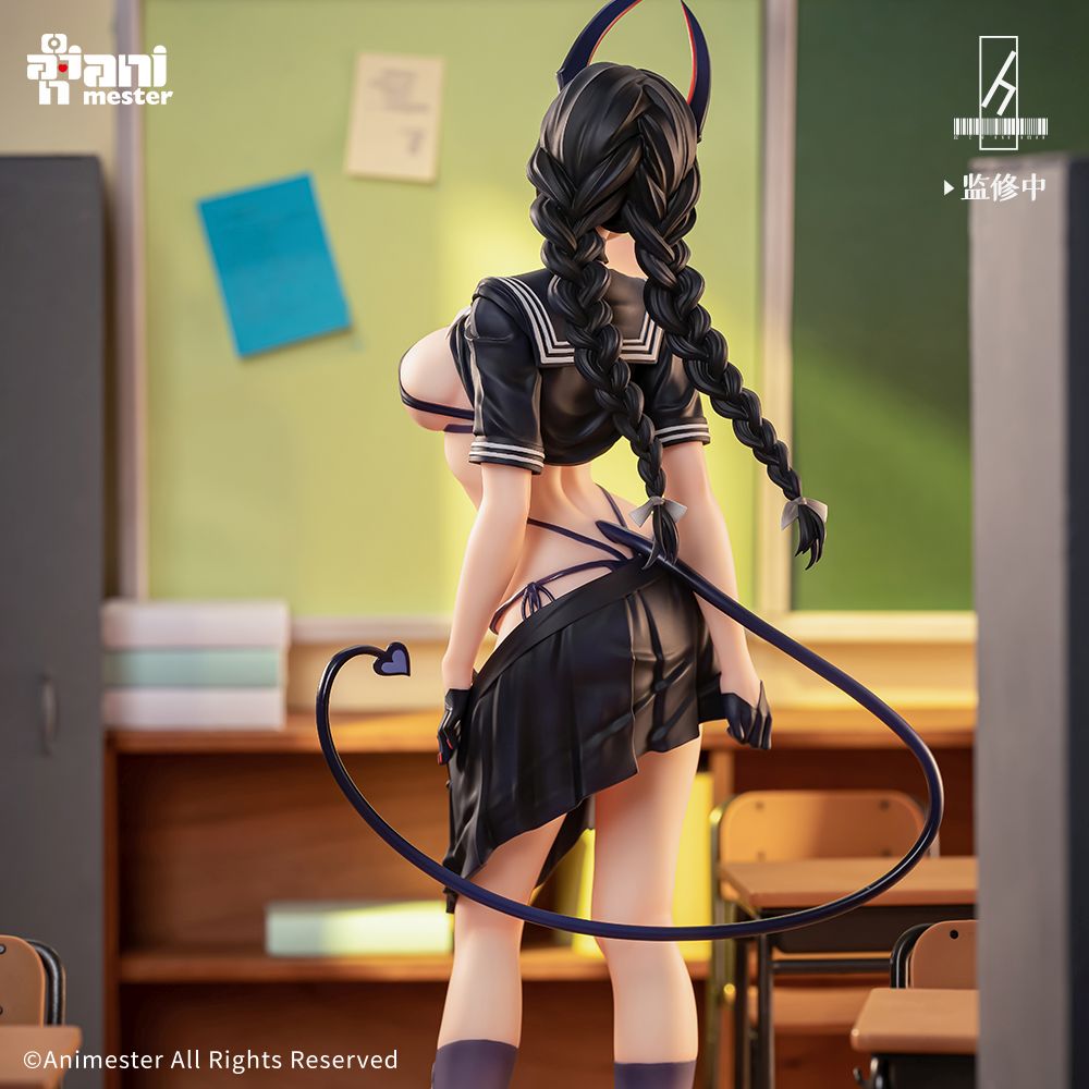 Succubus Class President Reina illustration by Ban!