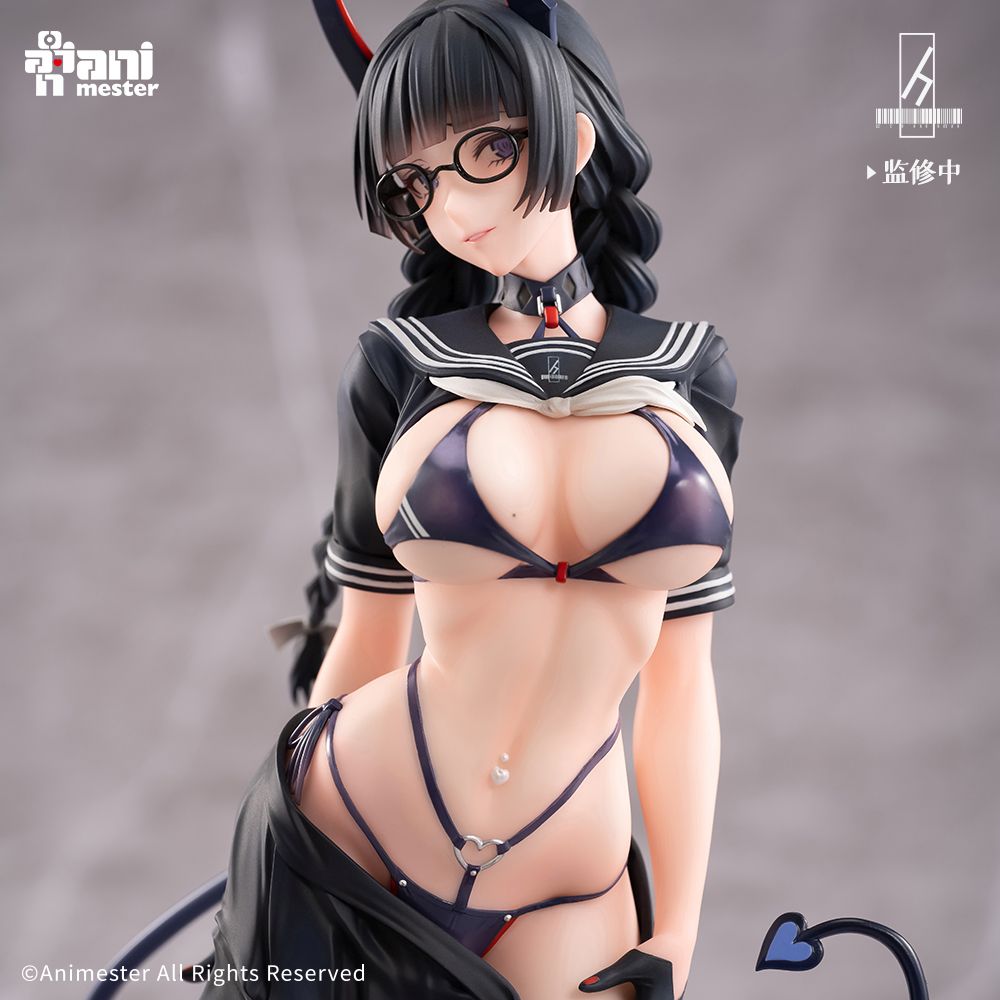 Succubus Class President Reina illustration by Ban!