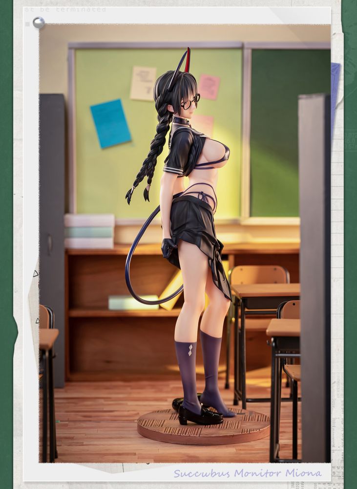 Succubus Class President Reina illustration by Ban!