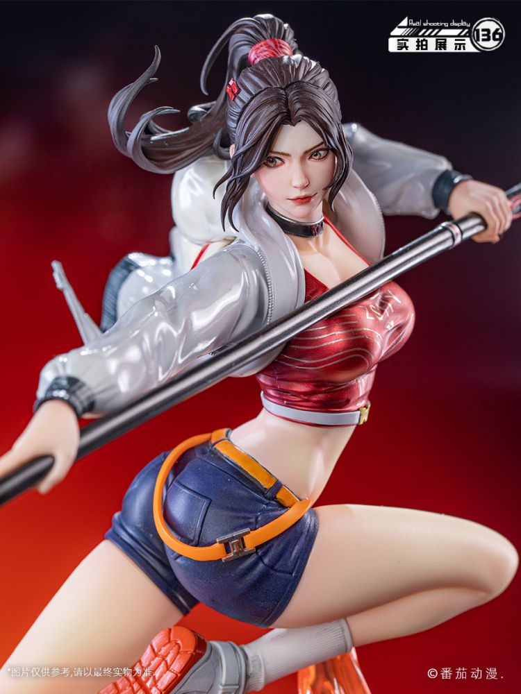 PPDF "SLAY THE GODS" HONG YING ROSE FIRE FEATHER CLOAK 1/6 SCALE FIGURE