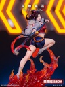 PPDF "SLAY THE GODS" HONG YING ROSE FIRE FEATHER CLOAK 1/6 SCALE FIGURE