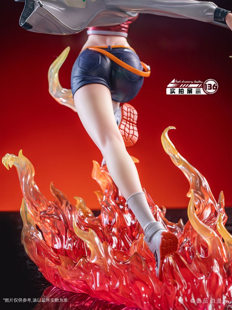 PPDF "SLAY THE GODS" HONG YING ROSE FIRE FEATHER CLOAK 1/6 SCALE FIGURE