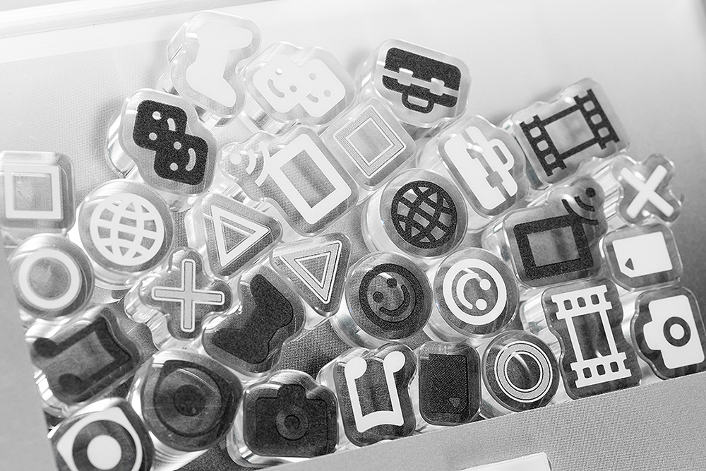PSP™ (PlayStation™Portable) Rattle Acrylic Stand: Black Ver.