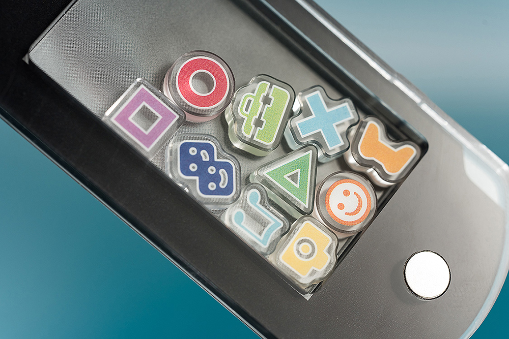 PSP™ (PlayStation™Portable) Rattle Acrylic Keychain: White Ver.