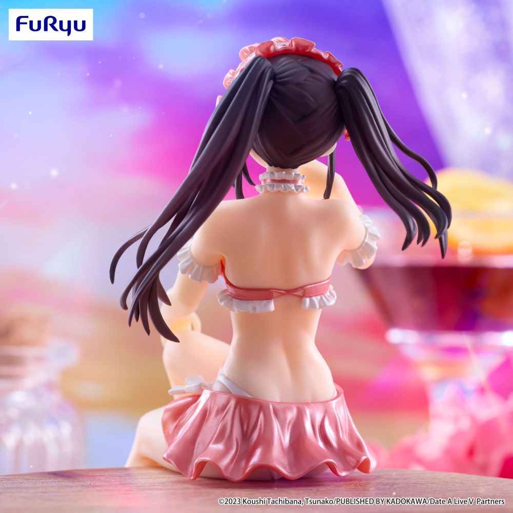 Date A LiveⅤ Noodle Stopper Figure -Kurumi Tokisaki Swimsuit Pastel Red Color ver.-