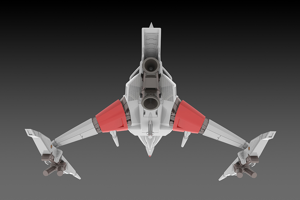 SILVER HAWK 3F-1B SPACE FIGHTER (re-run)