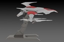 SILVER HAWK 3F-1B SPACE FIGHTER (re-run)