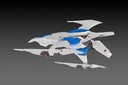 SILVER HAWK 3F-1B SPACE FIGHTER 2P COLOR (re-run)