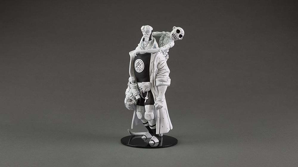 Hellboy 30th Anniversary Vinyl Figure (Black & White Variant)