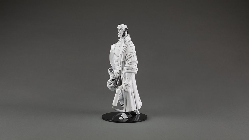 Hellboy 30th Anniversary Vinyl Figure (Black & White Variant)