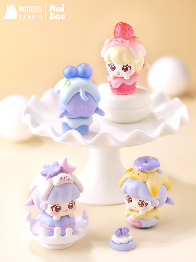 Nororo Studio Nai Bao MEOW TEA PARTY SERIES MINI TRADING FIGURE