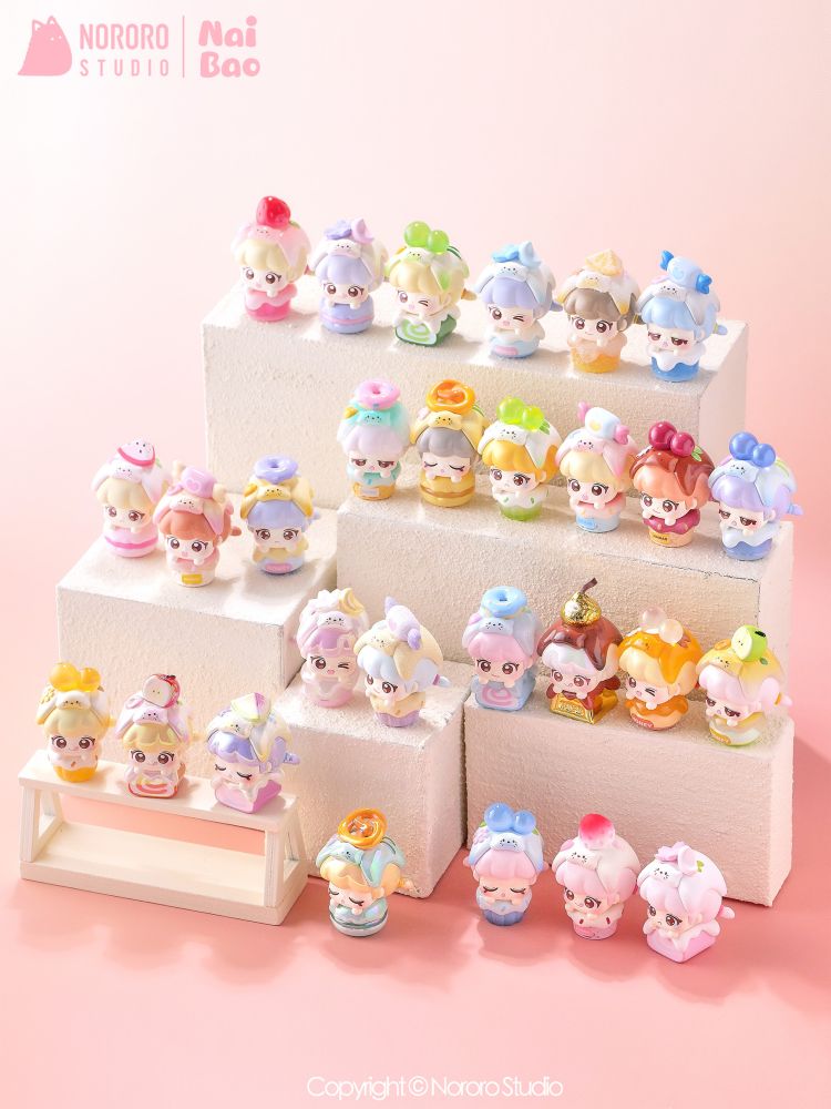 Nororo Studio Nai Bao MEOW TEA PARTY SERIES MINI TRADING FIGURE