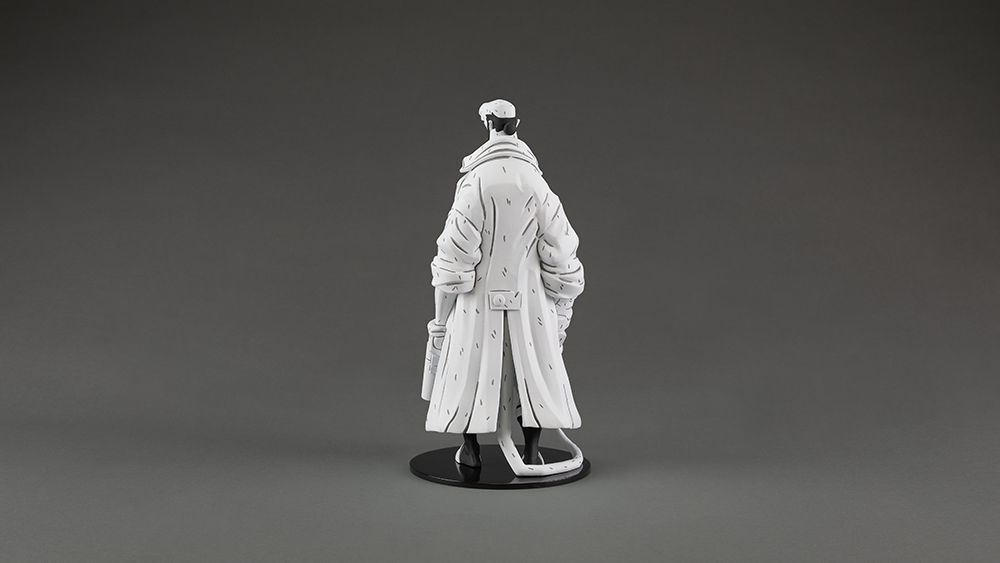 Hellboy 30th Anniversary Vinyl Figure (Black & White Variant)