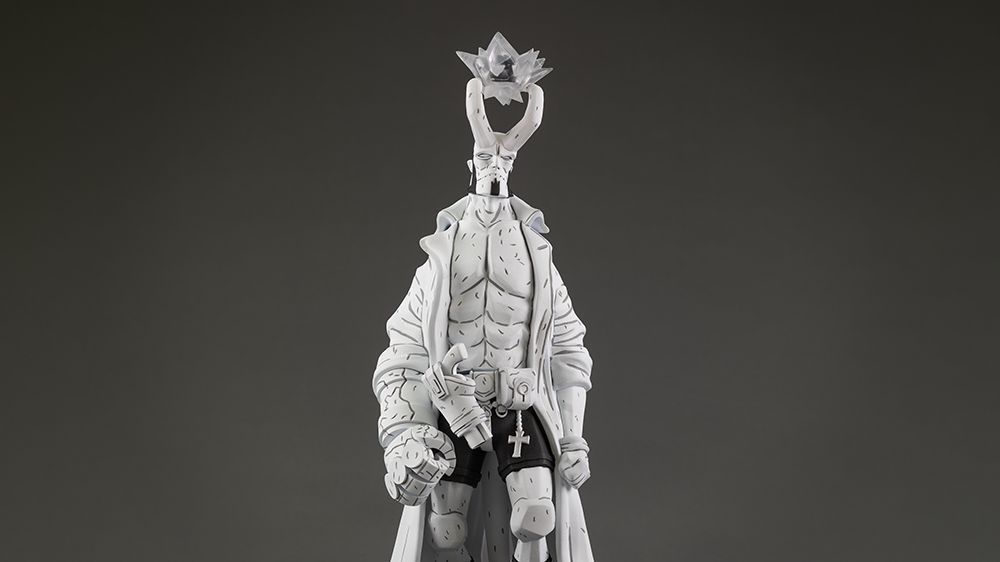 Hellboy 30th Anniversary Vinyl Figure (Black & White Variant)