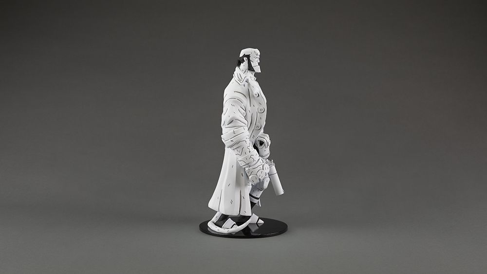 Hellboy 30th Anniversary Vinyl Figure (Black & White Variant)