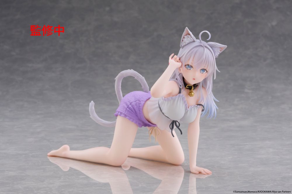 Alya Sometimes Hides Her Feelings in Russian Desktop Cute Figure - Alya (Cat Ear Roomwear Ver.)