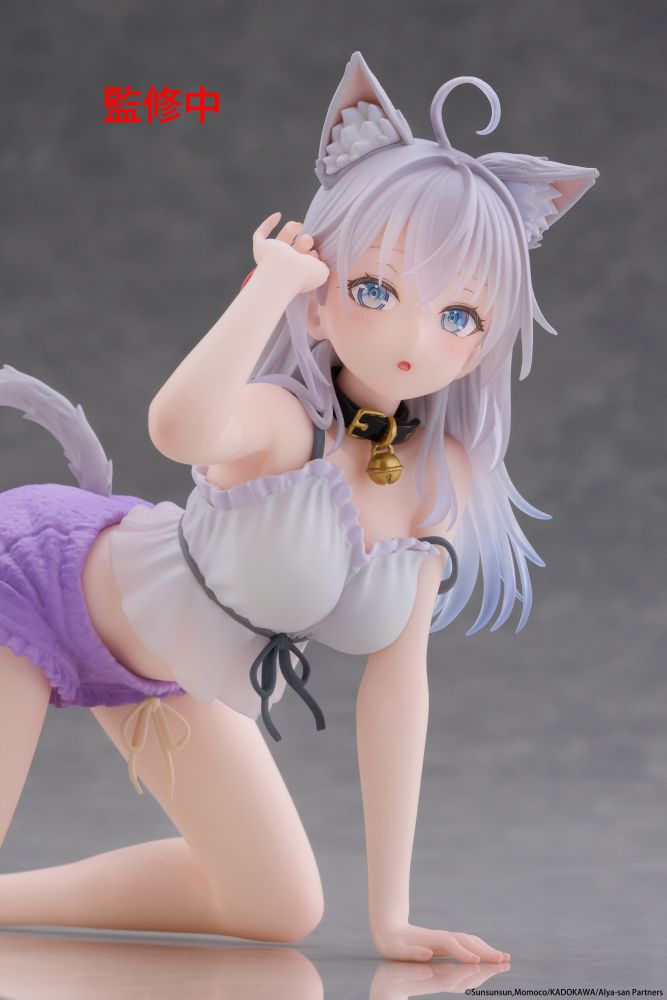 Alya Sometimes Hides Her Feelings in Russian Desktop Cute Figure - Alya (Cat Ear Roomwear Ver.)