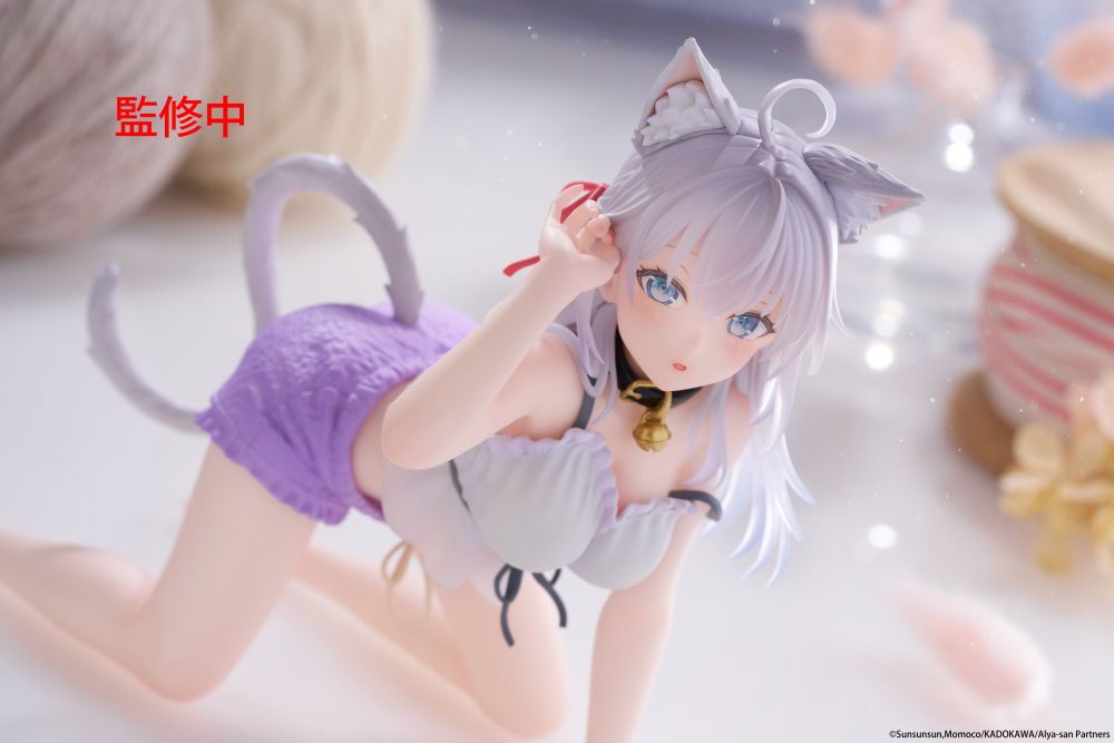 Alya Sometimes Hides Her Feelings in Russian Desktop Cute Figure - Alya (Cat Ear Roomwear Ver.)