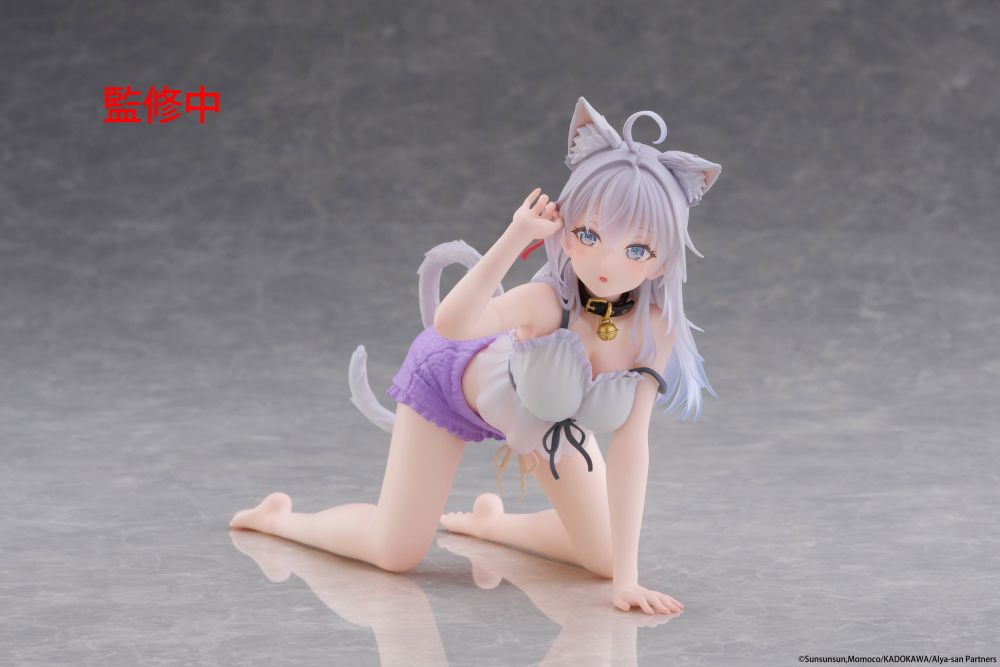 Alya Sometimes Hides Her Feelings in Russian Desktop Cute Figure - Alya (Cat Ear Roomwear Ver.)