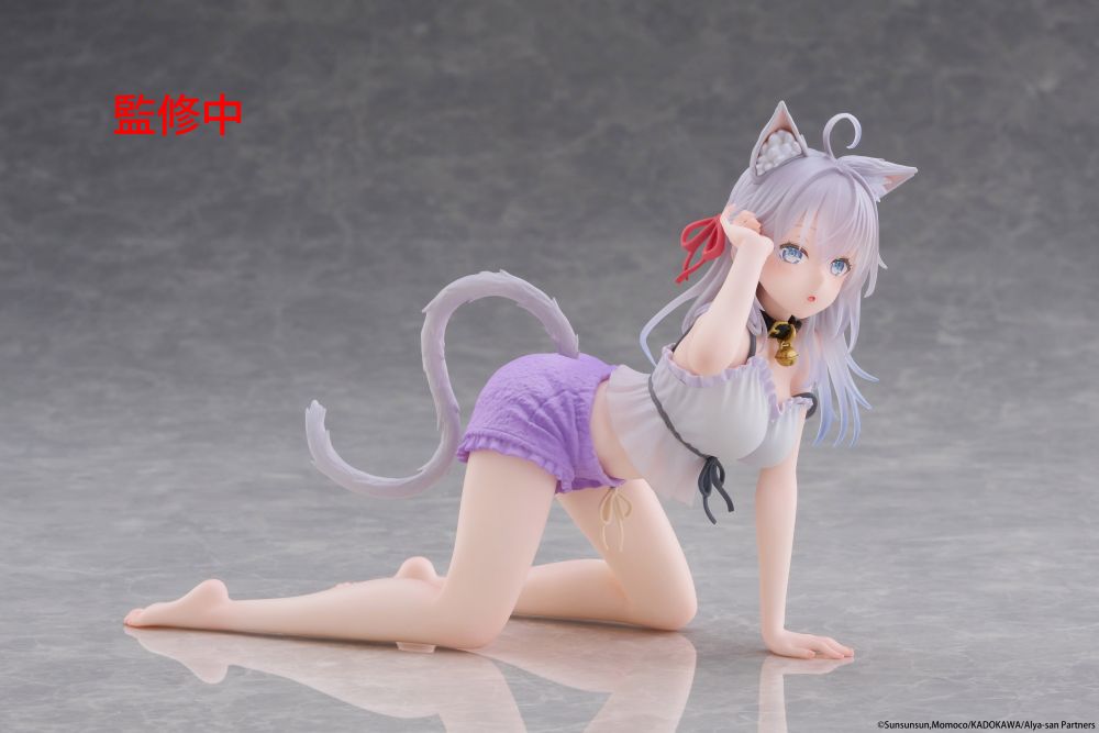 Alya Sometimes Hides Her Feelings in Russian Desktop Cute Figure - Alya (Cat Ear Roomwear Ver.)