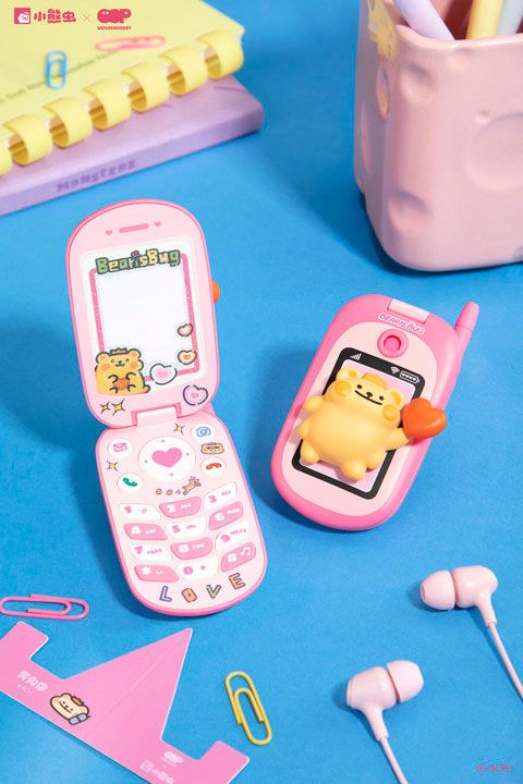 WONDERHOBBY THE LITTLE BEAR BUG IS CALLING TRADING TOY