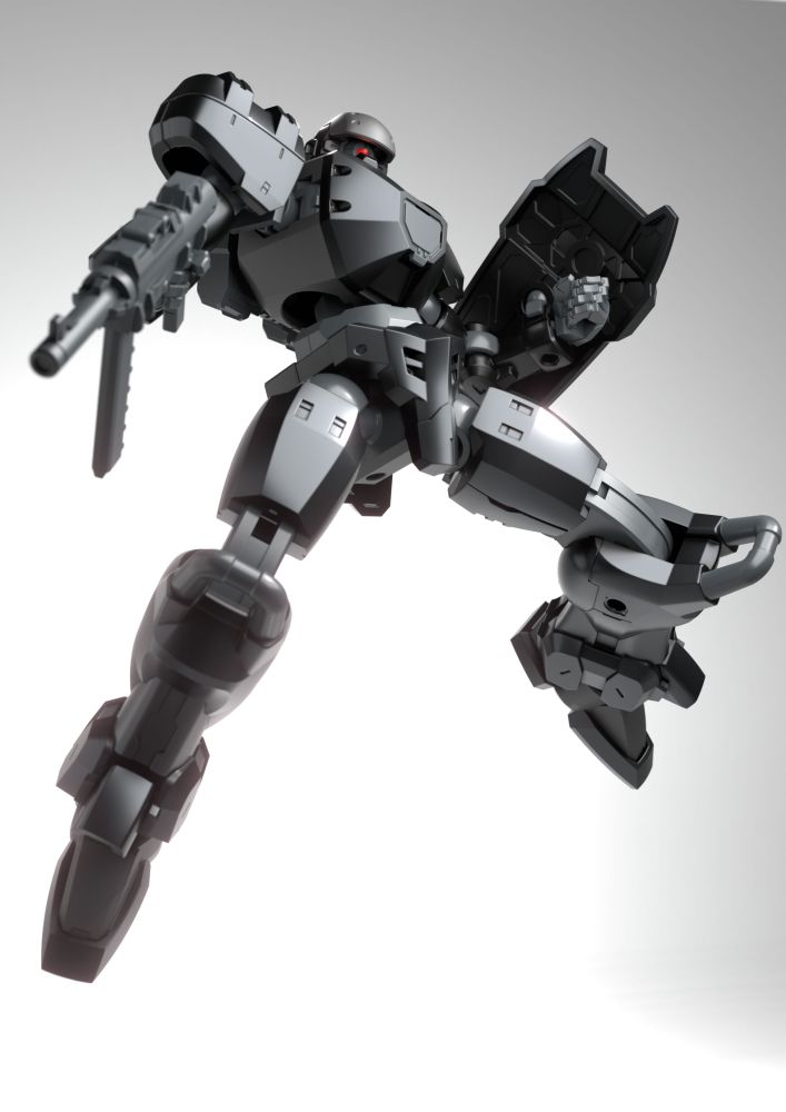 SHEIK MAINLAND ULTRA ACTION TROOPER SERIES STAG 1/144 SCALE PLASTIC MODEL KIT (BLACK)