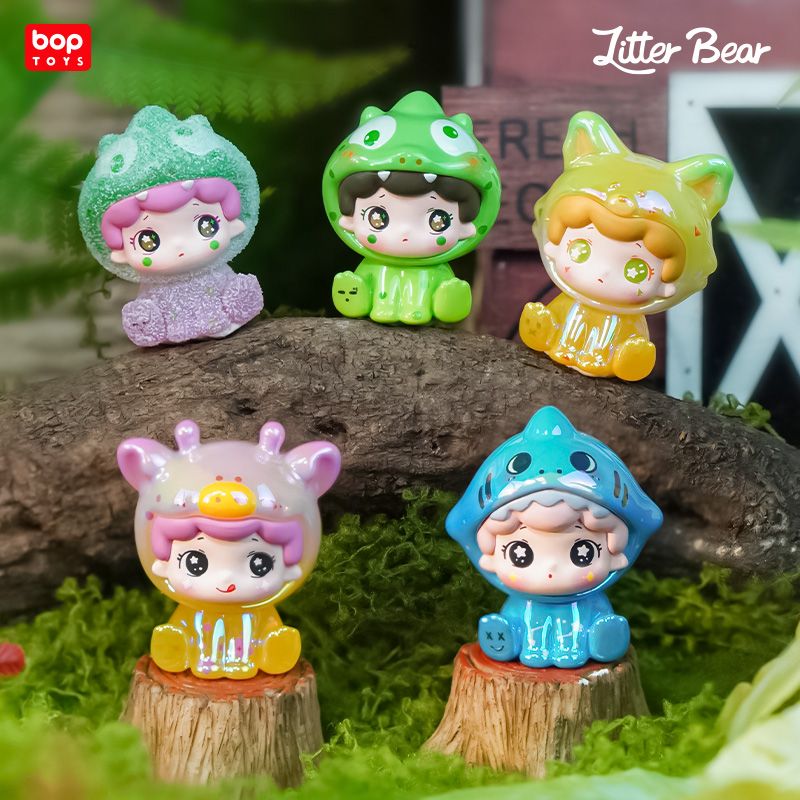TOYBEBOP LITTER BEAR FOREST WONDERLAND CITY SERIES FIGURES