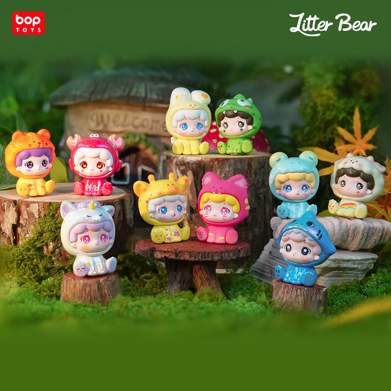 TOYBEBOP LITTER BEAR FOREST WONDERLAND CITY SERIES FIGURES