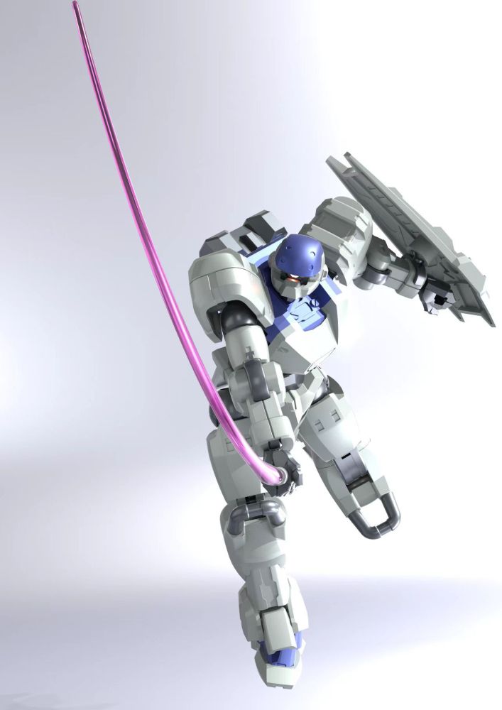 SHEIK MAINLAND ULTRA ACTION TROOPER SERIES STAG 1/144 SCALE PLASTIC MODEL KIT (WHITE)