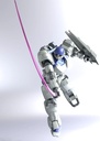 SHEIK MAINLAND ULTRA ACTION TROOPER SERIES STAG 1/144 SCALE PLASTIC MODEL KIT (WHITE)