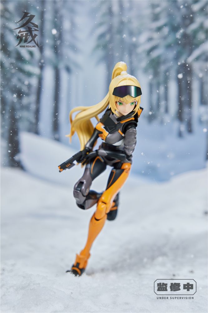 NINE REALMS EXTREME GIRL SHINING LING SHUANG ALLOY ACTION FIGURE