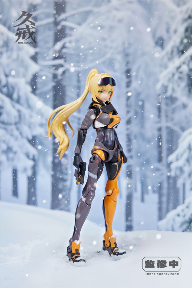 NINE REALMS EXTREME GIRL SHINING LING SHUANG ALLOY ACTION FIGURE